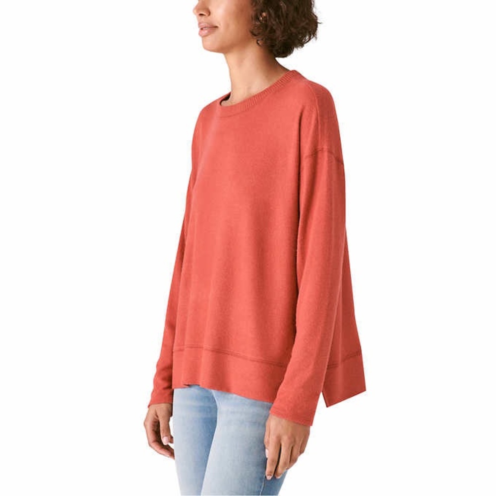 Lucky Brand Cozy Crewneck Lightweight Sweater - Picture 5 of 11